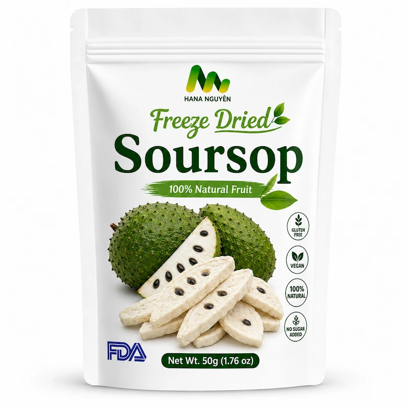 Freeze dried soursop