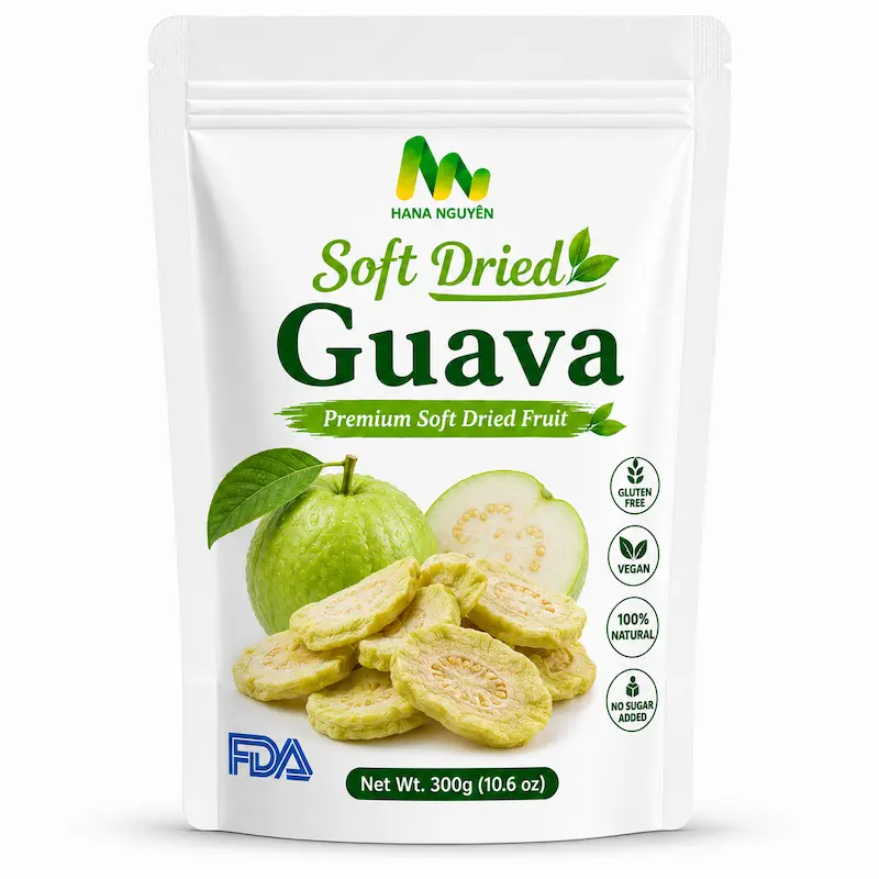 Soft dried guava