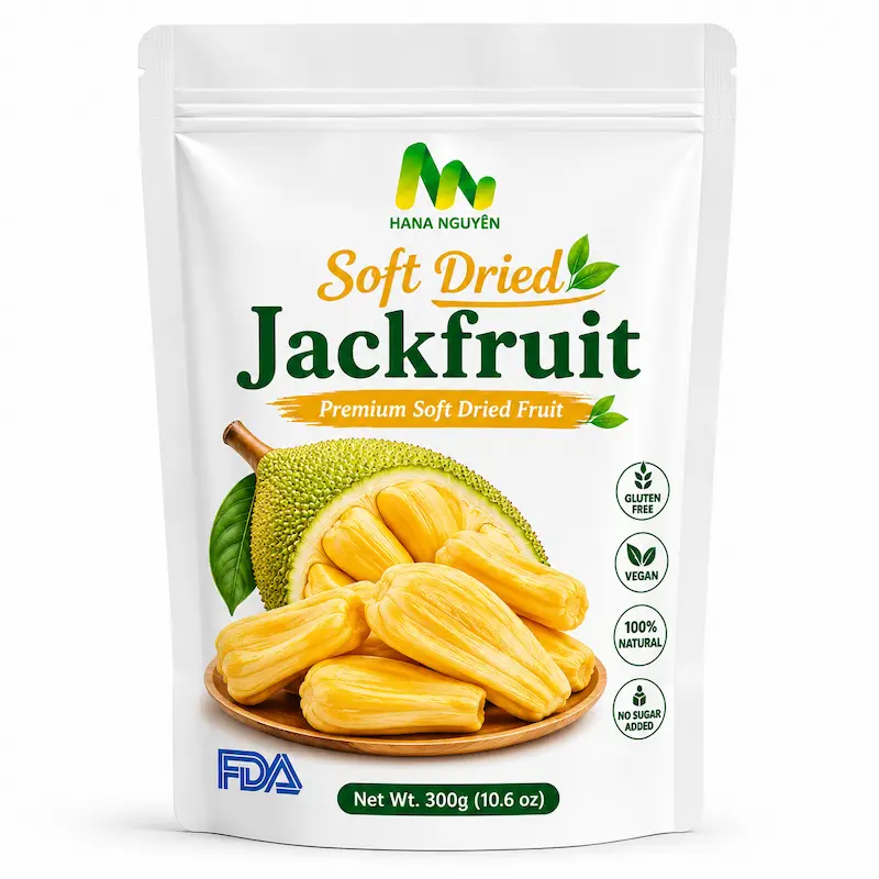 Soft dried jackfruit
