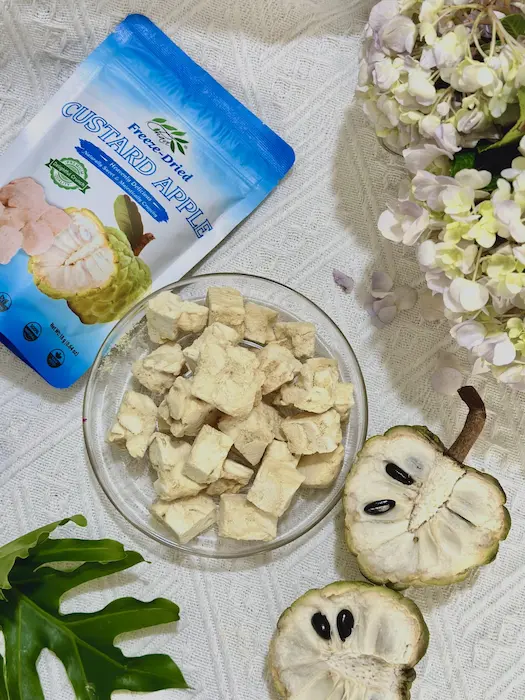 Freeze-Dried Custard Apple