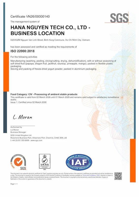 ISO Certification