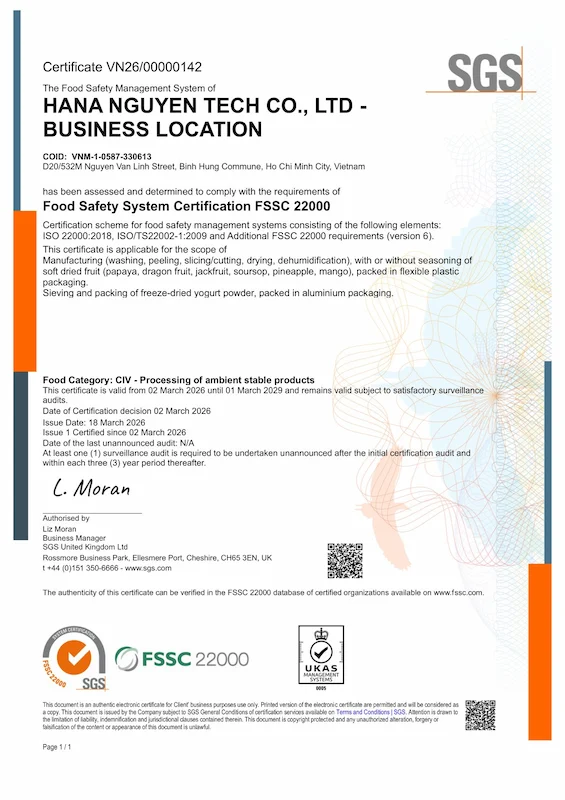 FSSC Certification