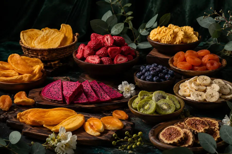 Freeze dried fruits