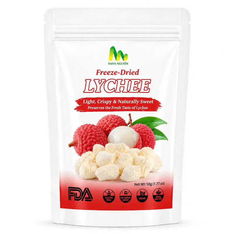Freeze-Dried Lychee