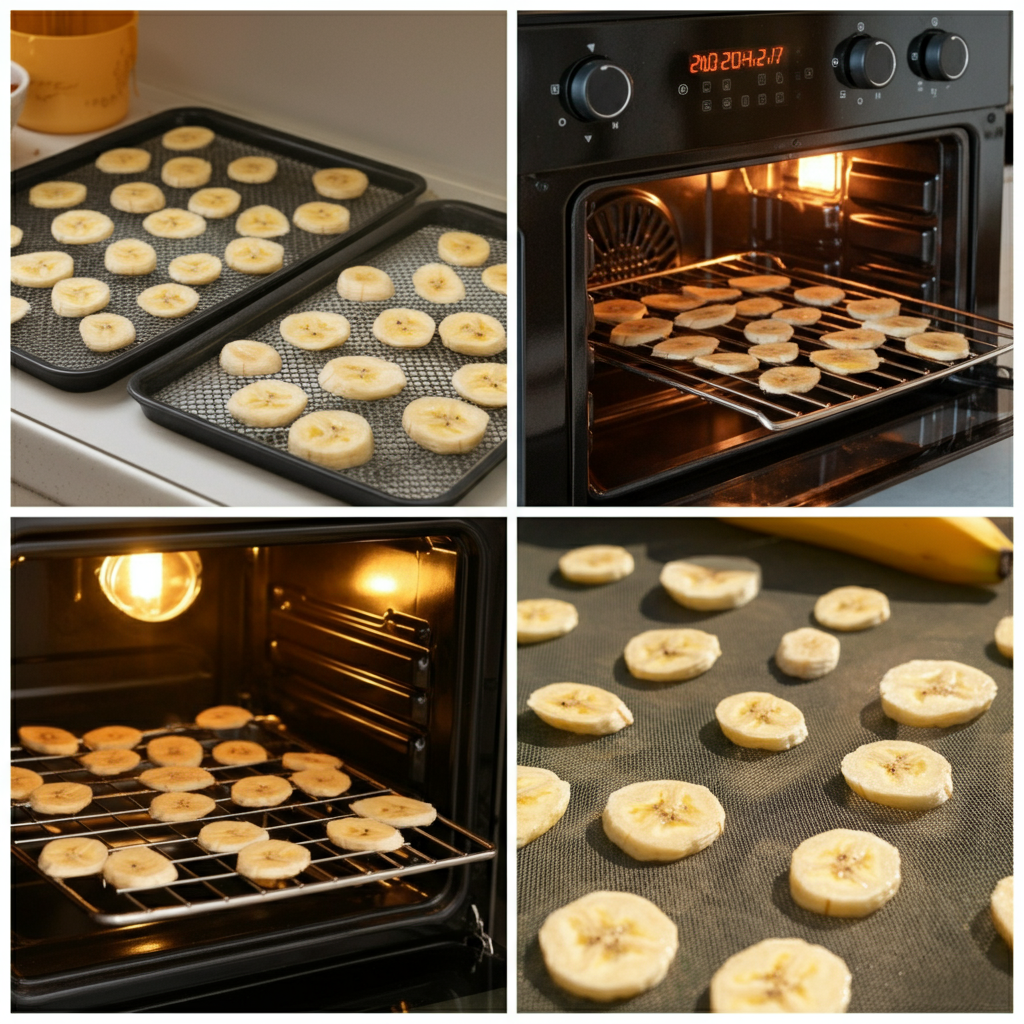 Popular Methods for Dehydrating Bananas