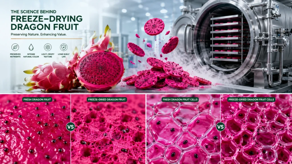 The Science Behind Freeze-Dried Dragon Fruit: A Deep Dive into Preservation